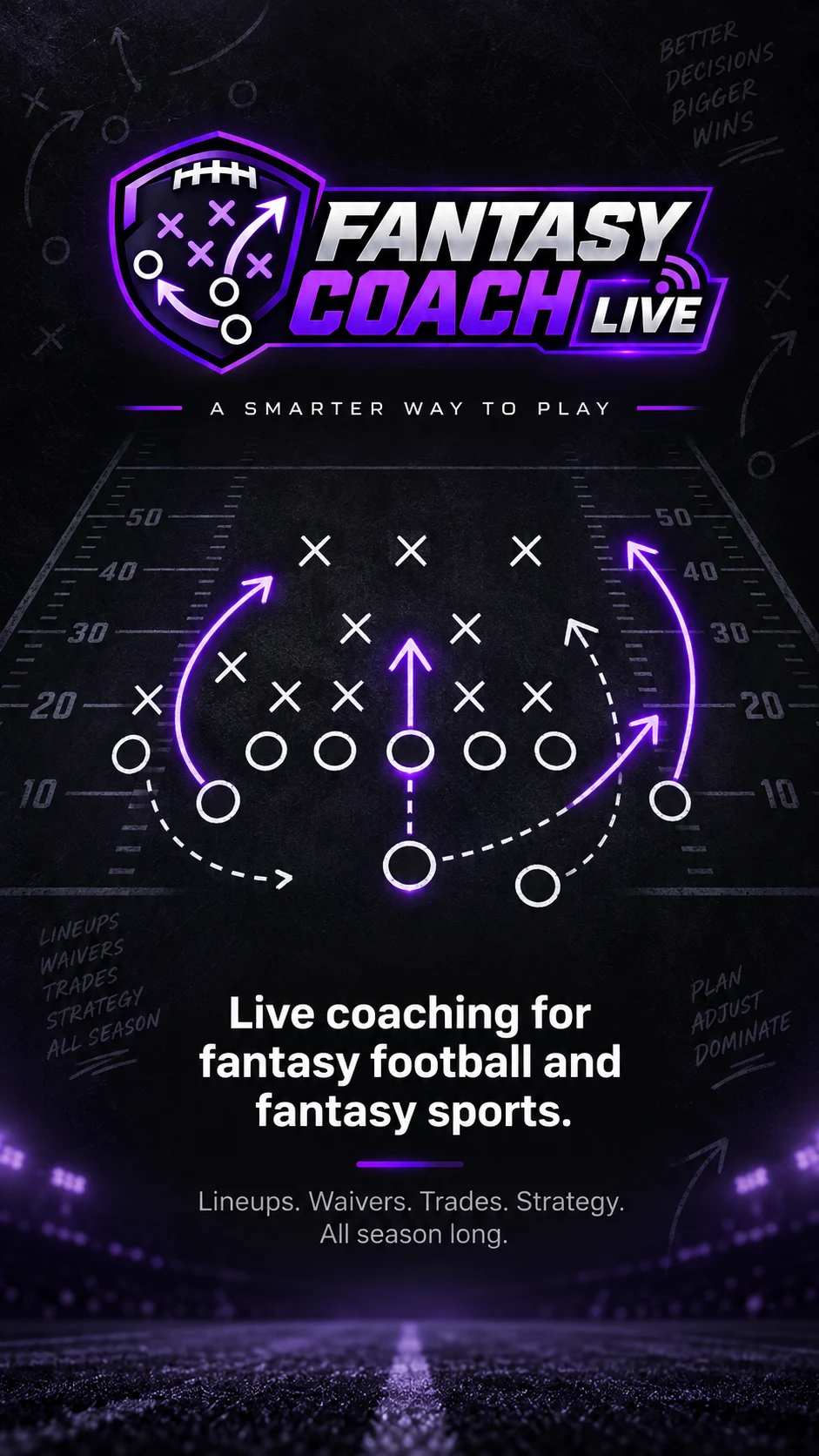 Fantasy Coach Live: live coaching for fantasy football and fantasy sports